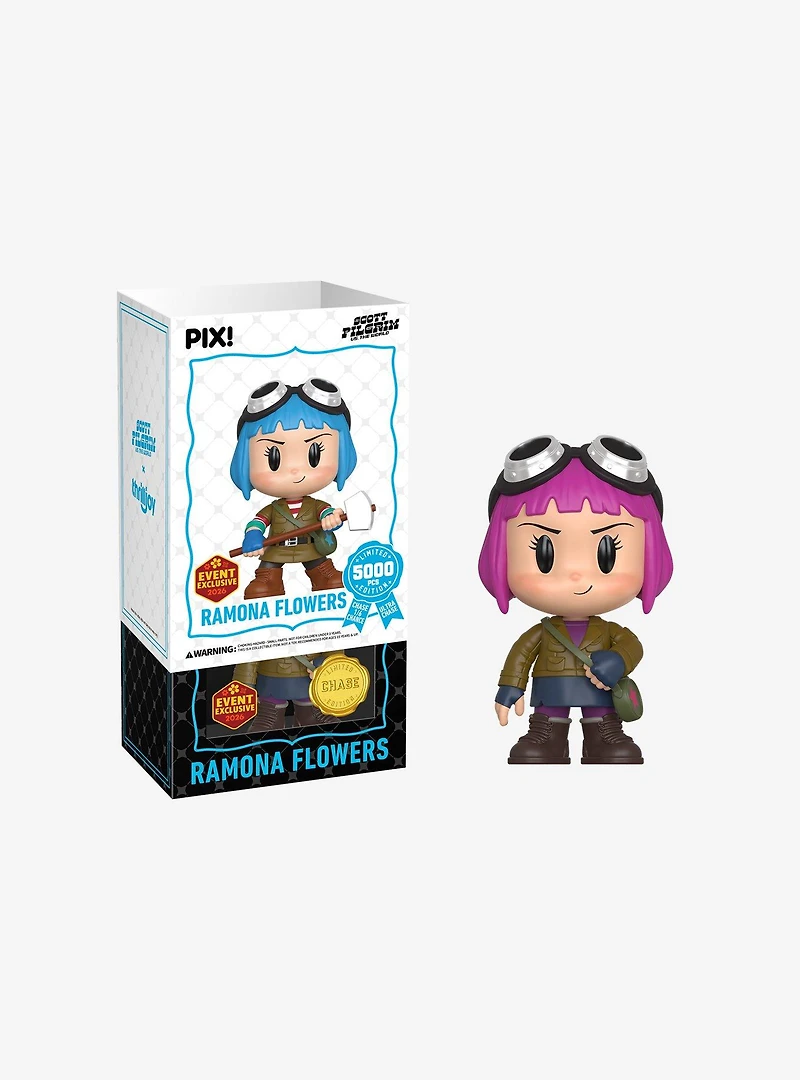 Thrilljoy Scott Pilgrim vs. The World Pix! Ramona Flowers Vinyl Figure (Spring Event Exclusive)