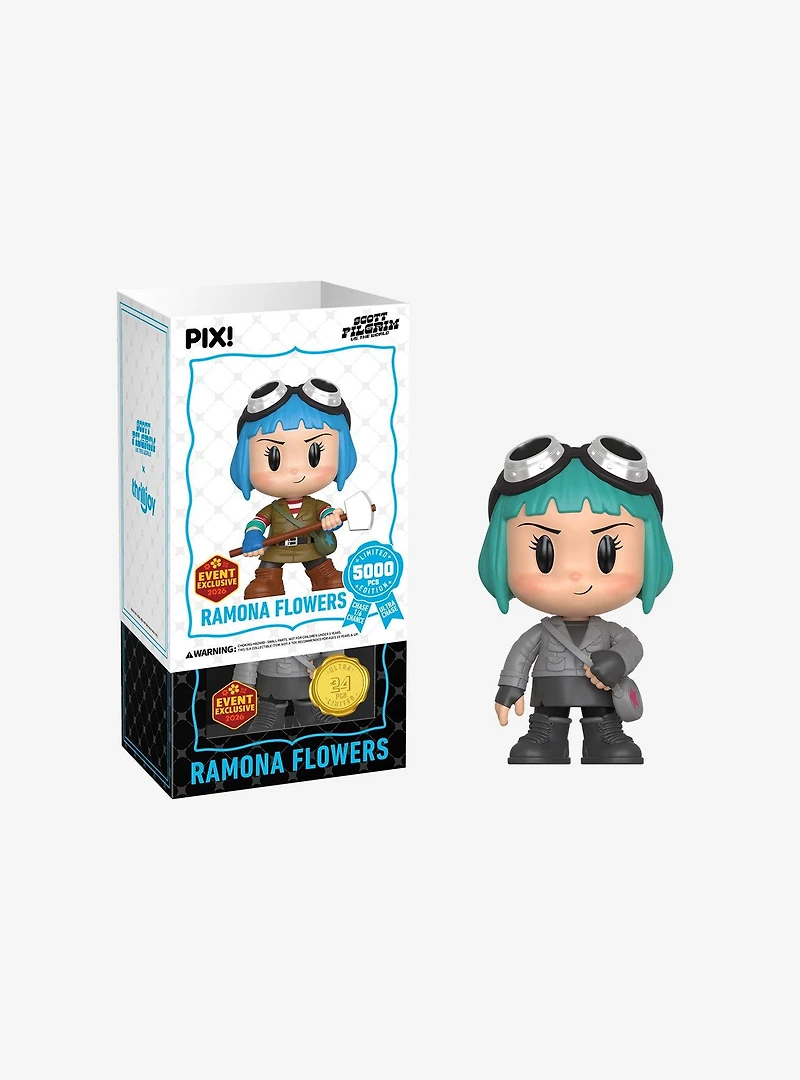 Thrilljoy Scott Pilgrim vs. The World Pix! Ramona Flowers Vinyl Figure (Spring Event Exclusive)