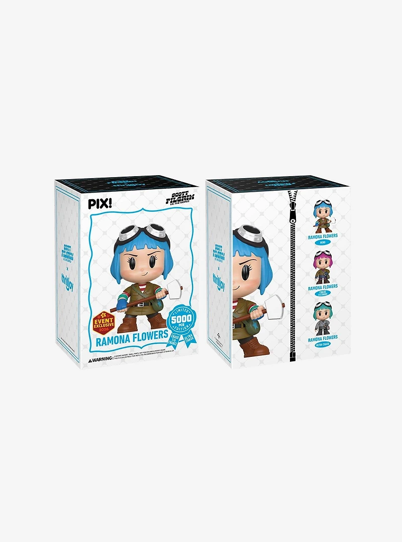 Thrilljoy Scott Pilgrim vs. The World Pix! Ramona Flowers Vinyl Figure (Spring Event Exclusive)