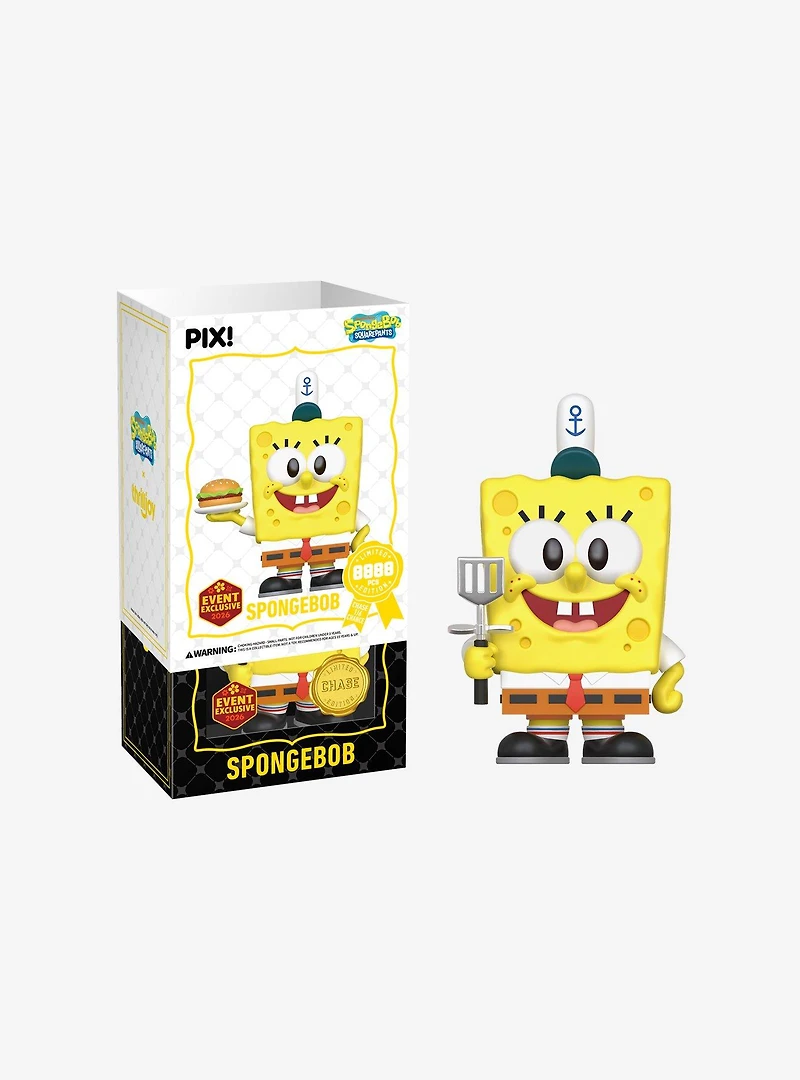 Thrilljoy SpongeBob SquarePants Pix! SpongeBob Vinyl Figure (Spring Event Exclusive)