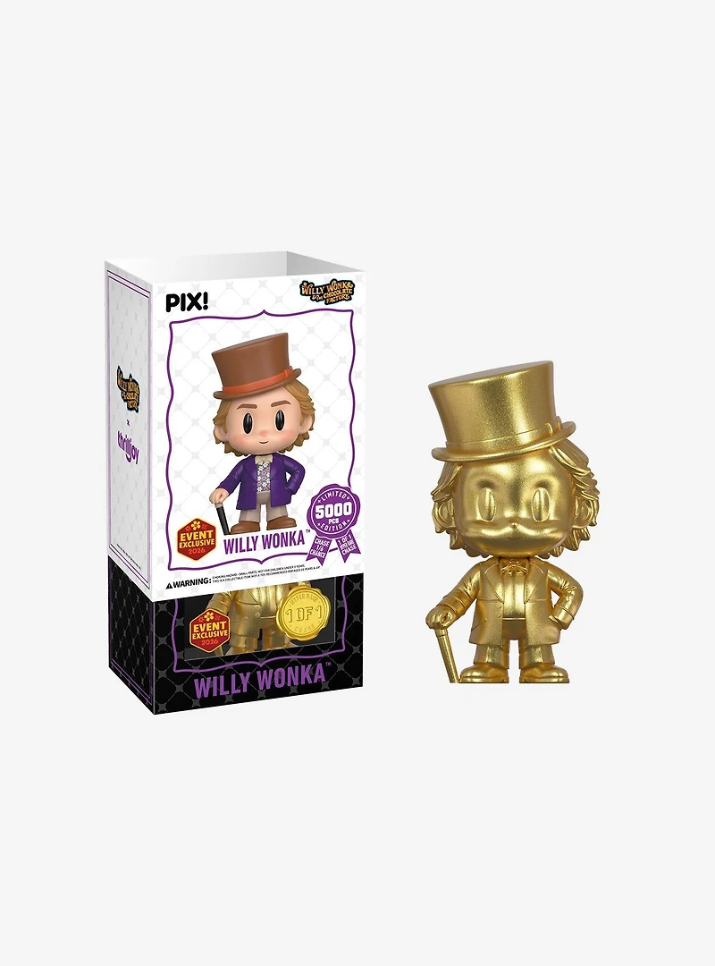 Thrilljoy Willy Wonka and The Chocolate Factory Pix! Willy Wonka Vinyl Figure (Spring Event Exclusive)