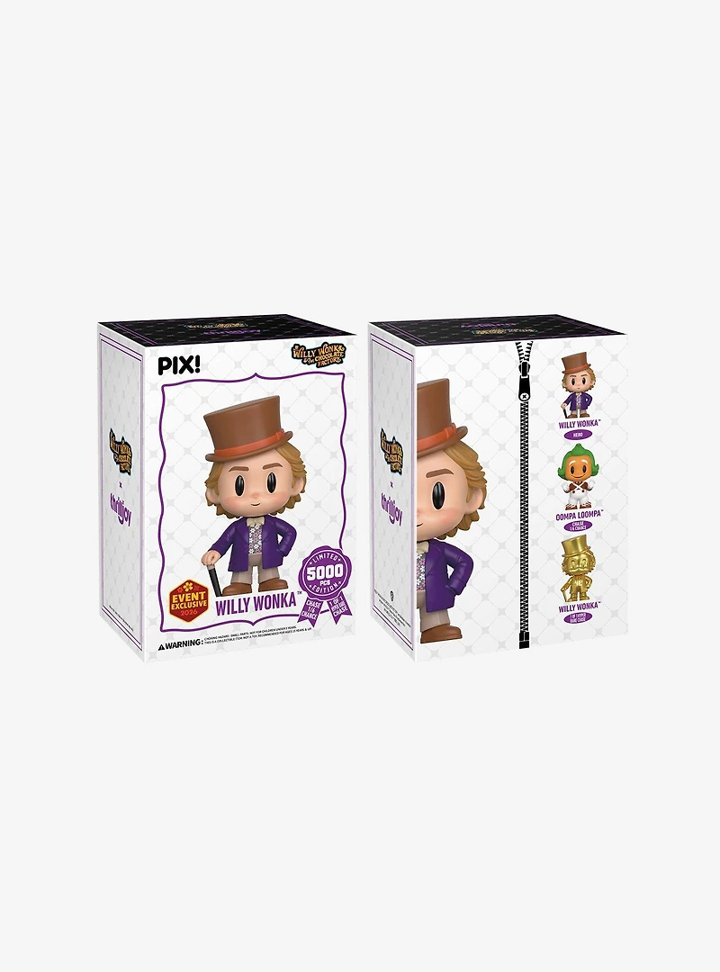 Thrilljoy Willy Wonka and The Chocolate Factory Pix! Willy Wonka Vinyl Figure (Spring Event Exclusive)