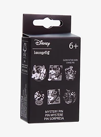 Loungefly Disney Mickey & Minnie Black & White Halloween Blind Box Enamel Pin