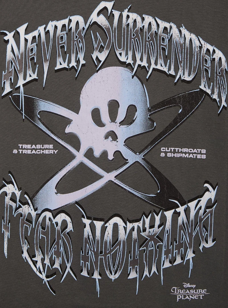 Disney Treasure Planet Never Surrender Quote T-Shirt - BoxLunch Exclusive