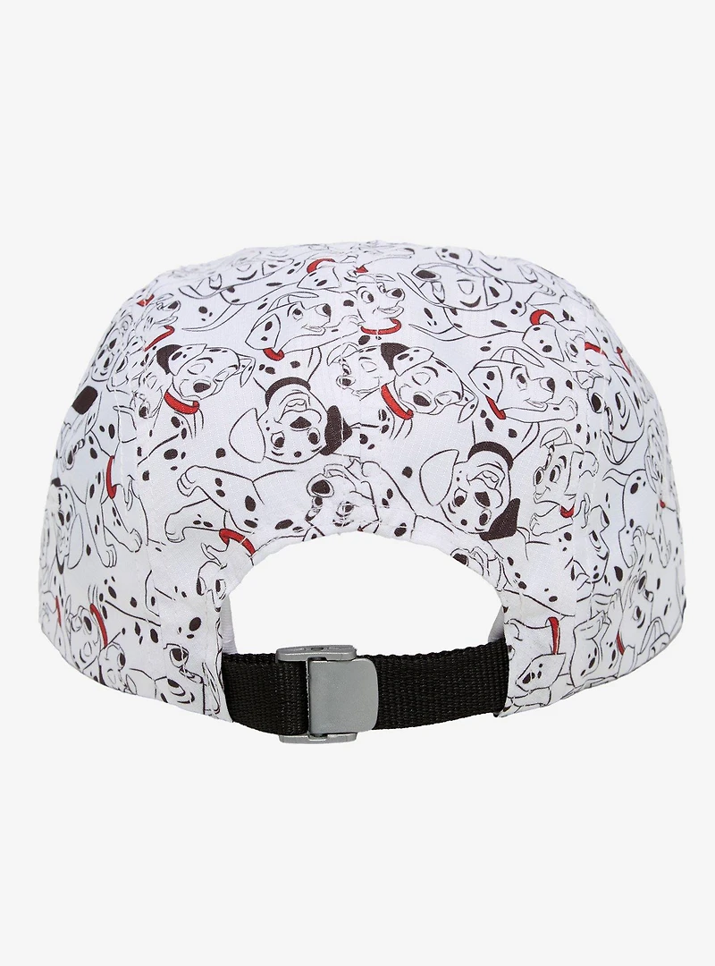 Disney 101 Dalmatians Puppies Allover Print Camper Ball Cap - BoxLunch Exclusive