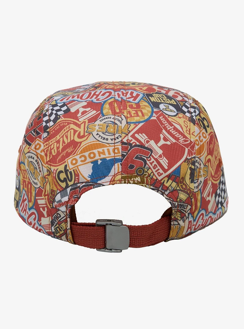 Disney Pixar Cars Logo Allover Print Ball Cap — BoxLunch Exclusive