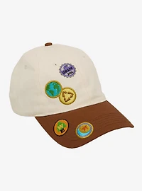 Disney Pixar Up Wilderness Explorer Badges Ball Cap — BoxLunch Exclusive