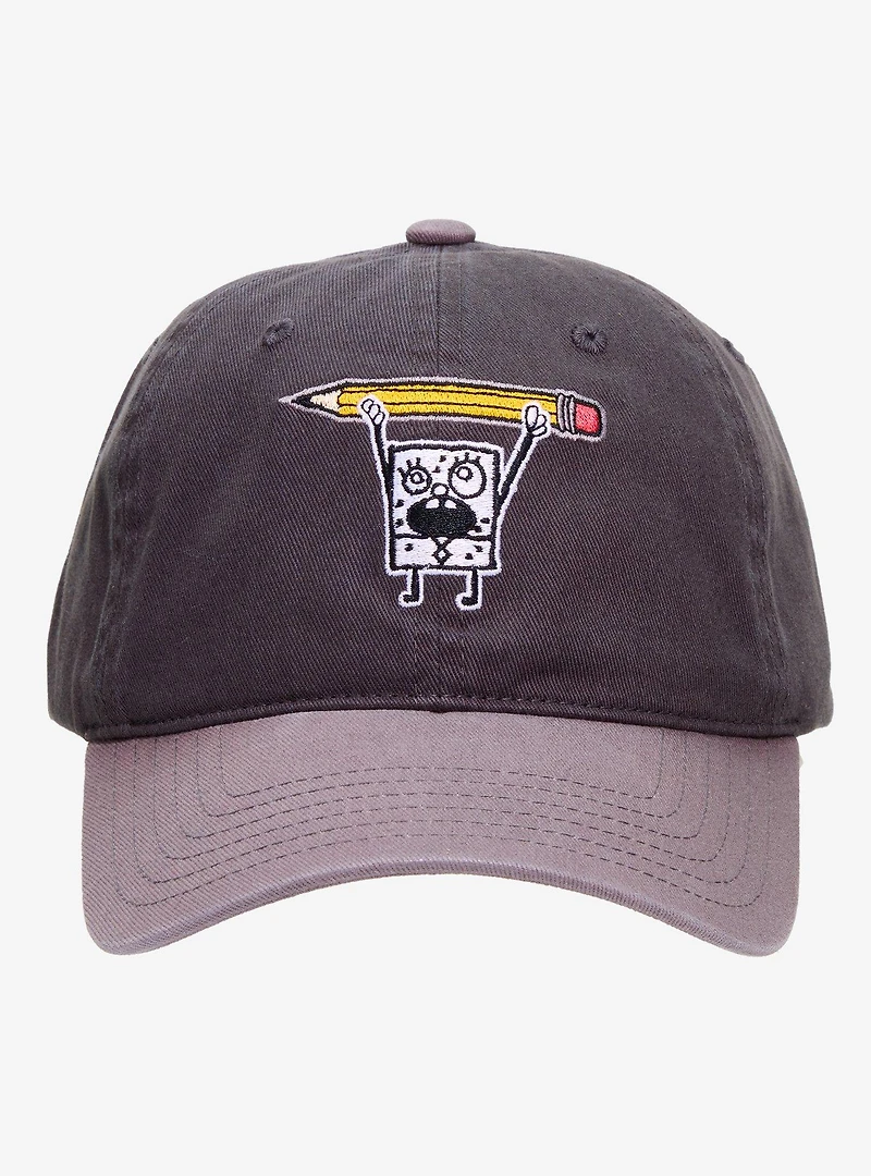SpongeBob SquarePants DoodleBob Embroidered Ball Cap - BoxLunch Exclusive