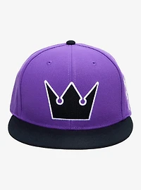 Disney Kingdom Hearts Embroidered Logo Ball Cap - BoxLunch Exclusive