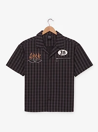 Disney The Nightmare Before Christmas King Jack Mechanic Woven Button-Up - BoxLunch Exclusive