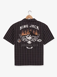 Disney The Nightmare Before Christmas King Jack Mechanic Woven Button-Up - BoxLunch Exclusive