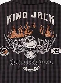 Disney The Nightmare Before Christmas King Jack Mechanic Woven Button-Up - BoxLunch Exclusive