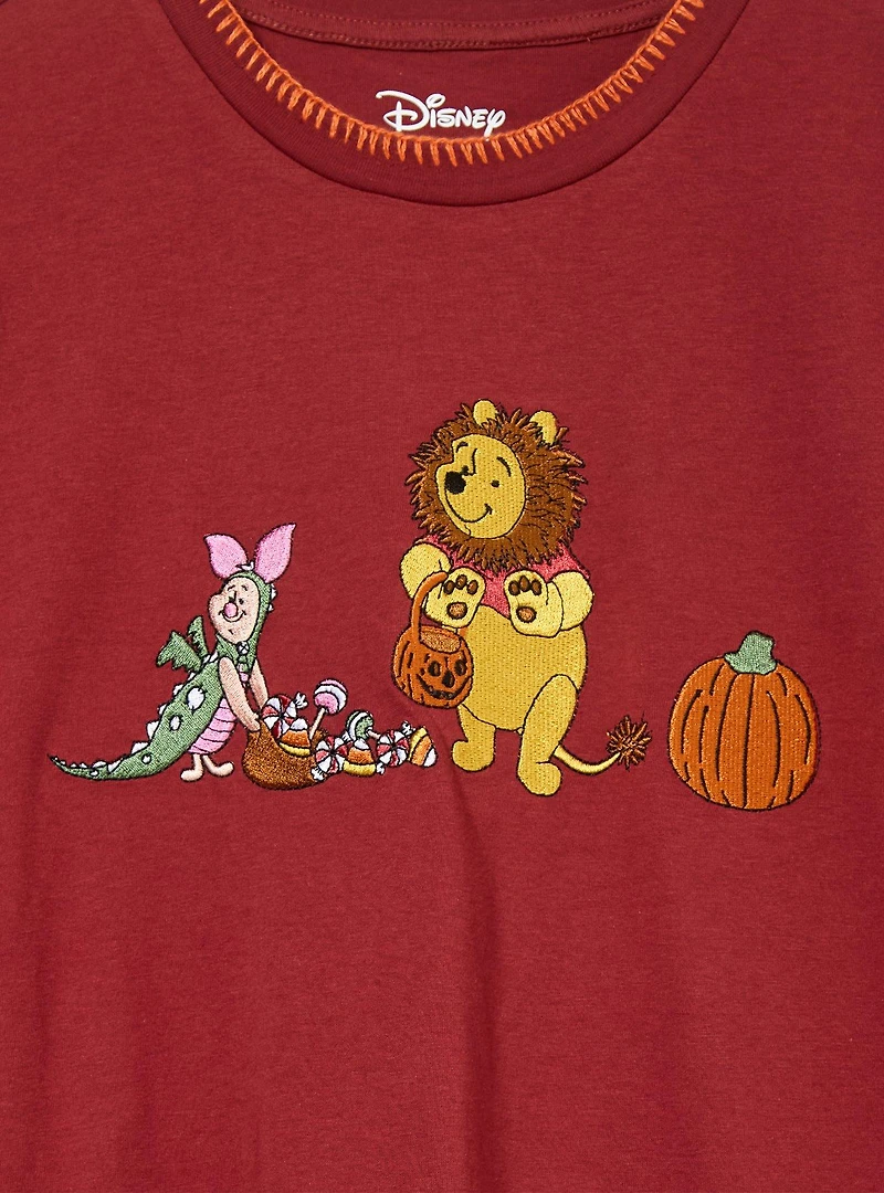 Disney Winnie the Pooh Piglet & Bear Halloween Costumes Women's Plus T-Shirt - BoxLunch Exclusive