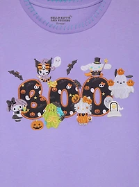 Sanrio Hello Kitty and Friends Halloween Embroidered Glow-in-the-Dark Women's T-Shirt - BoxLunch Exclusive