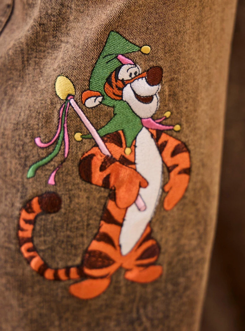 Disney Winnie the Pooh Halloween Glow-in-the-Dark Women's Plus Overalls — BoxLunch Exclusive