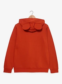 Disney Mickey and Friends Halloween Patchwork Zip Hoodie — BoxLunch Exclusive