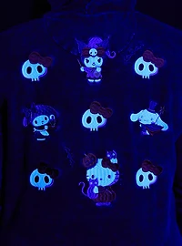 Sanrio Hello Kitty and Friends Halloween Glow-in-the-Dark Women's Plus Zippered Hoodie — BoxLunch Exclusive
