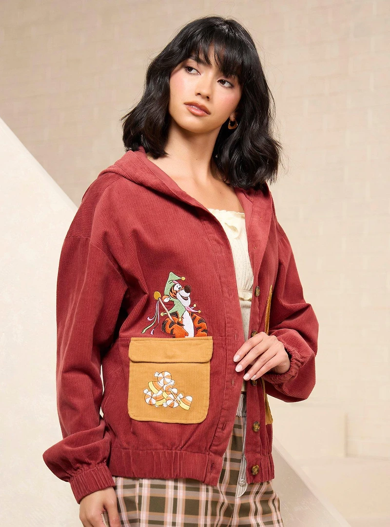 Disney Winnie the Pooh Halloween Women's Corduroy Jacket - BoxLunch Exclusive