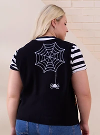 Disney Mickey & Friends Halloween Glow-in-the-Dark Women's Plus Vest - BoxLunch Exclusive