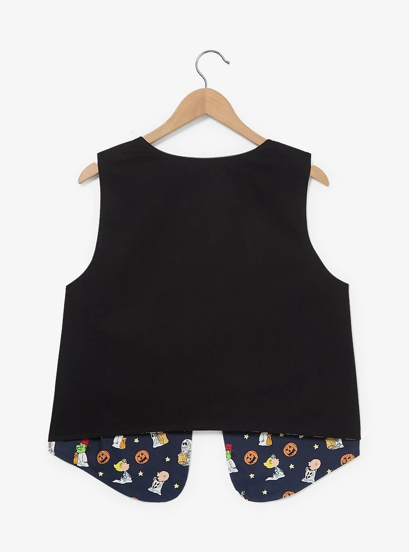 Peanuts Great Pumpkin Women's Plus Reversible Vest — BoxLunch Exclusive