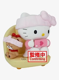 Bandai Namco Sanrio Nakayoshi Memories Relaxing Time at Home Hello Kitty Figure
