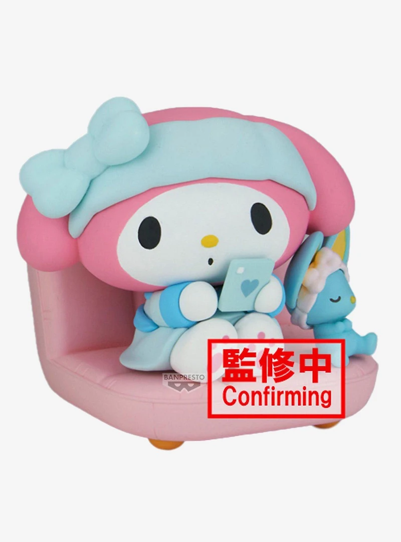 Bandai Namco Sanrio Nakayoshi Memories Relaxing Time at Home My Melody Figure