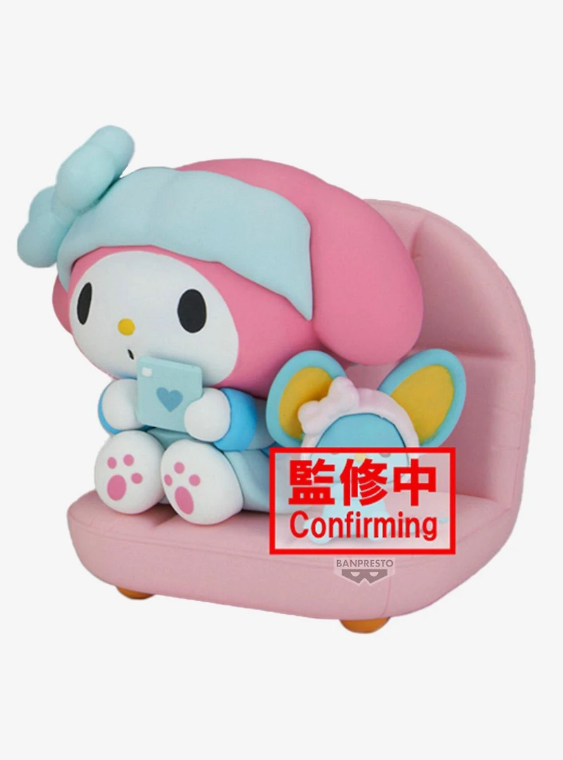 Bandai Namco Sanrio Nakayoshi Memories Relaxing Time at Home My Melody Figure