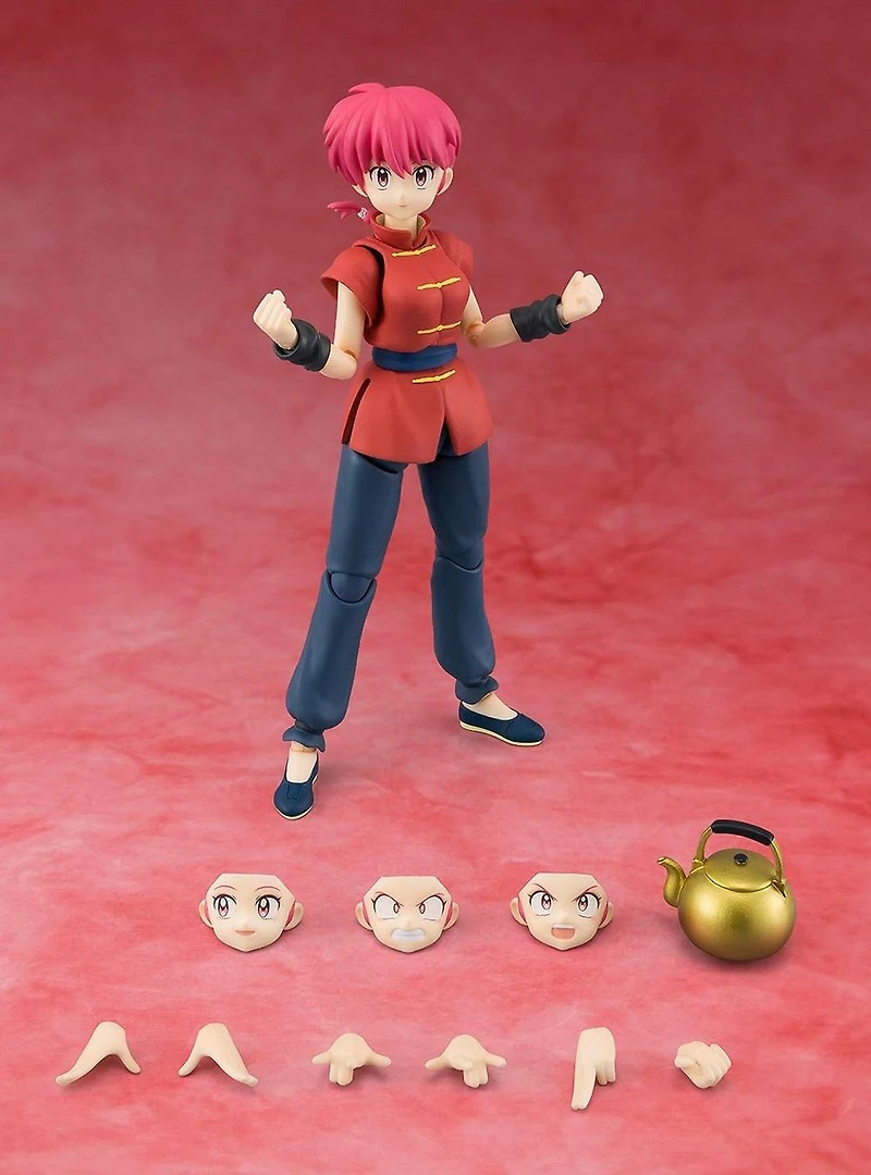 Bandai Namco Ranma 1/2 S.H.Figuarts Ranma Saotome Figure (Female Ver.)