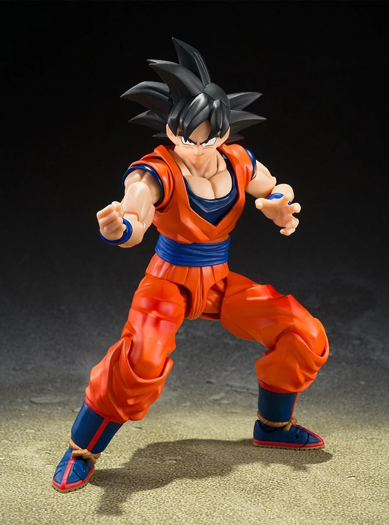 Bandai Namco Dragon Ball Z S.H.Figuarts Goku (A Saiyan Raised On Earth) Figure