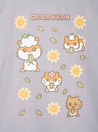Corocorokuririn Floral Grid Women's T-Shirt - BoxLunch Exclusive