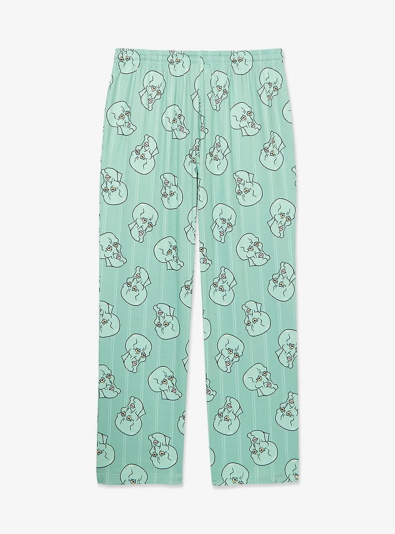 SpongeBob SquarePants Handsome Squidward Allover Print Sleep Pants - BoxLunch Exclusive