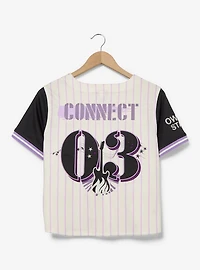 Disney Camp Rock Connect 3 Women's Cropped Baseball Jersey - BoxLunch Exclusive