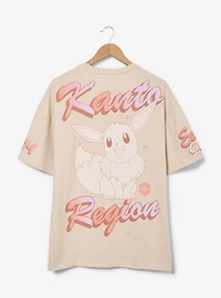 Pokémon Eevee Jumbo Print Women's T-Shirt - BoxLunch Exclusive