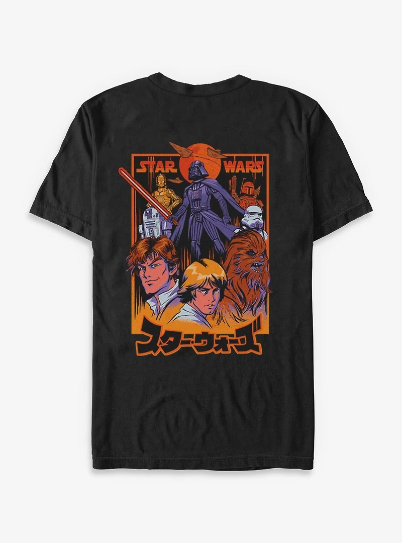 Star Wars Manga Kata T-Shirt