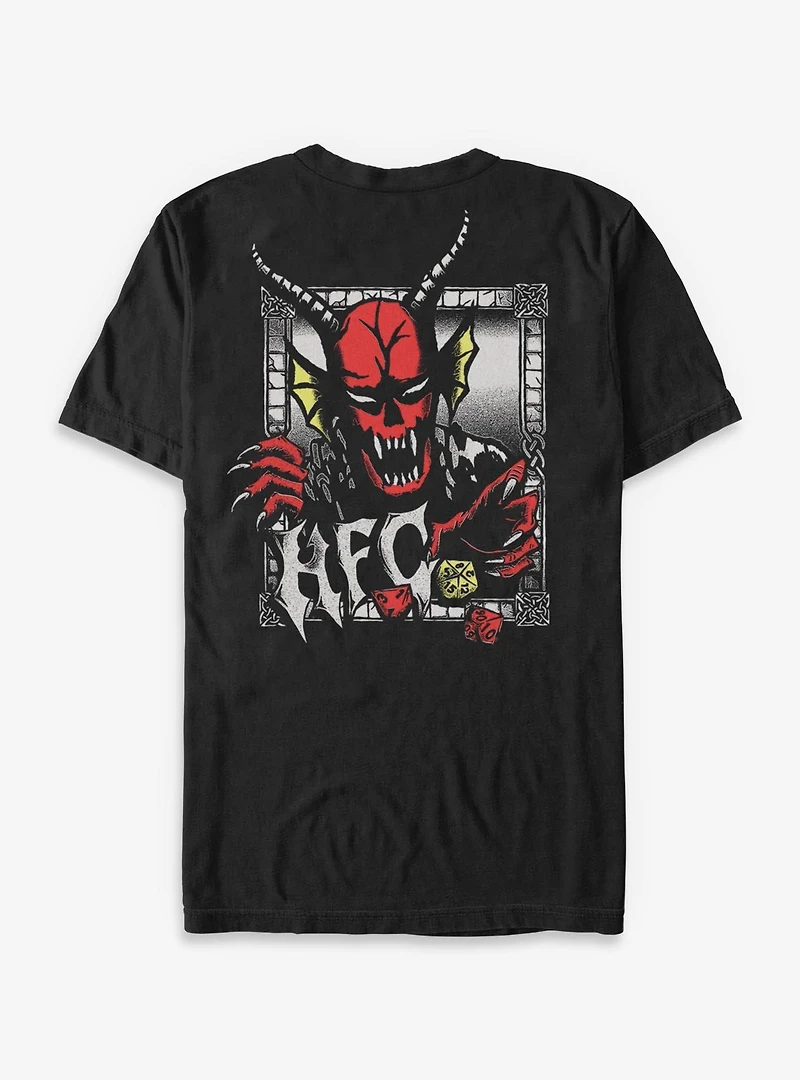 Stranger Things? Hellfire Club Flame Icon T-Shirt