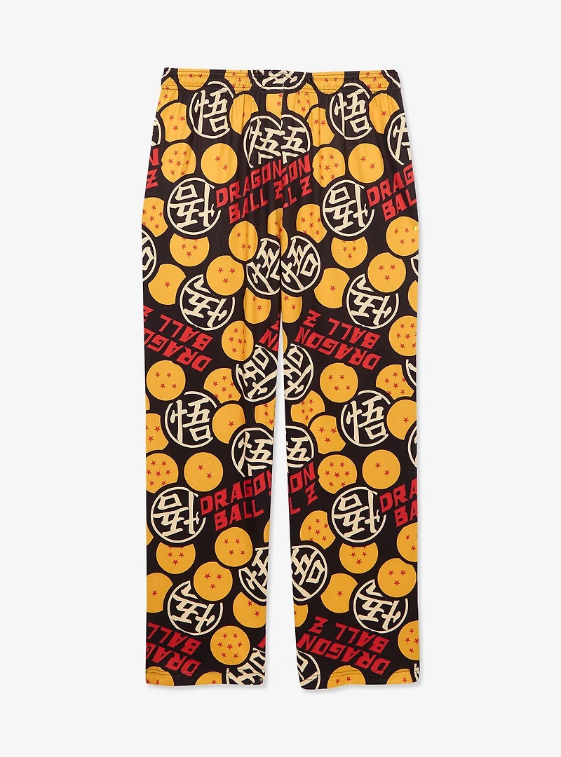 Dragon Ball Z Balls Allover Print Sleep Pants - BoxLunch Exclusive