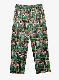Marvel Dr. Doom Comic Cover Allover Print Sleep Pants - BoxLunch Exclusive