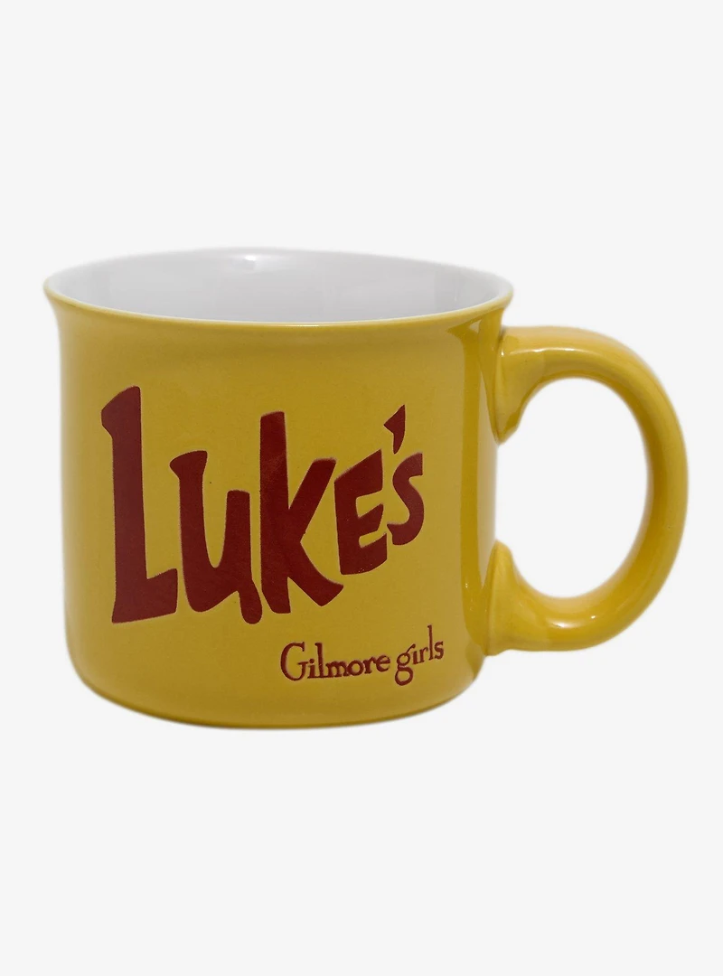 Gilmore Girls Luke's Diner Yellow Mug