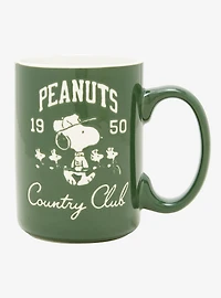 Peanuts Snoopy Country Club Mug