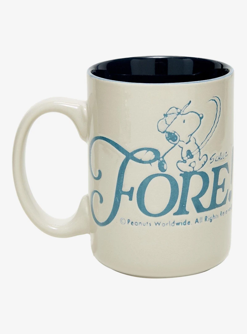 Peanuts Snoopy Golf Mug