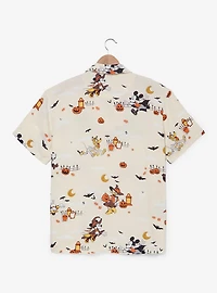 Disney Mickey and Friends Halloween Costumes Allover Print Woven Button-Up - BoxLunch Exclusive
