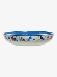 Disney Alice in Wonderland Floral Wide Bowl