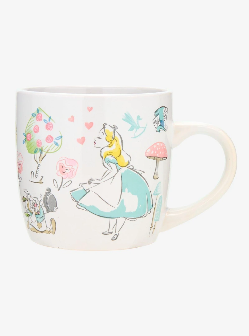 Disney Alice in Wonderland Cheshire Cat Mug & Tea Infuser Set
