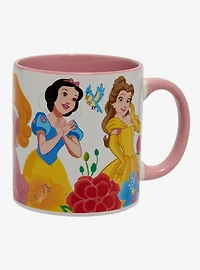 Disney Princess Floral Group Portrait Mug