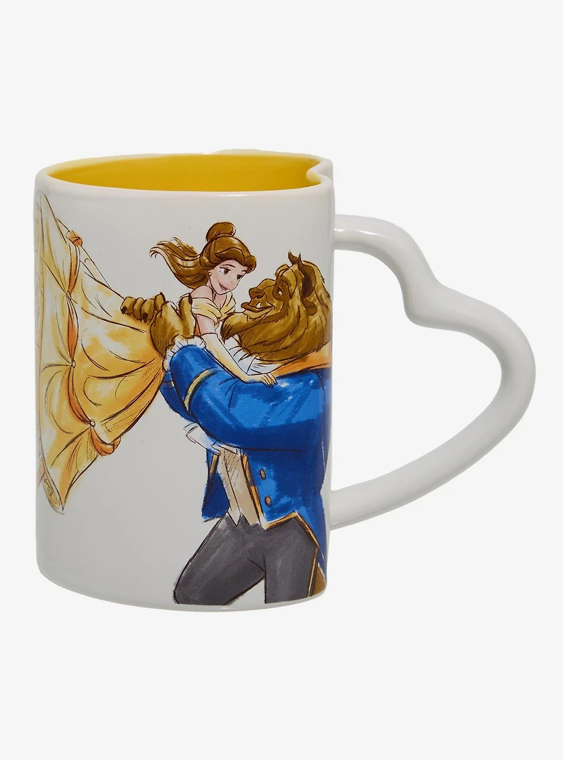 Disney Beauty and the Beast Belle & Beast Ballroom Mug