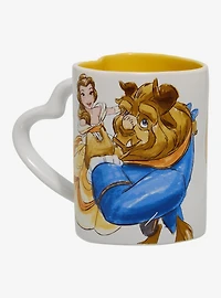 Disney Beauty and the Beast Belle & Beast Ballroom Mug