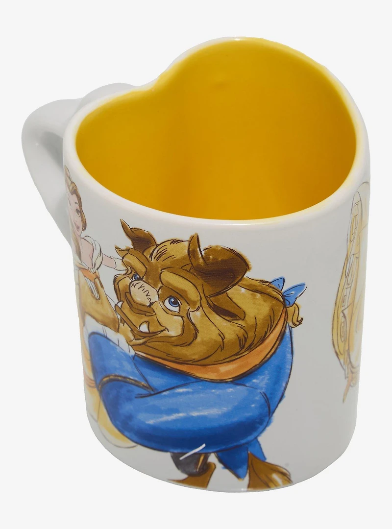 Disney Beauty and the Beast Belle & Beast Ballroom Mug