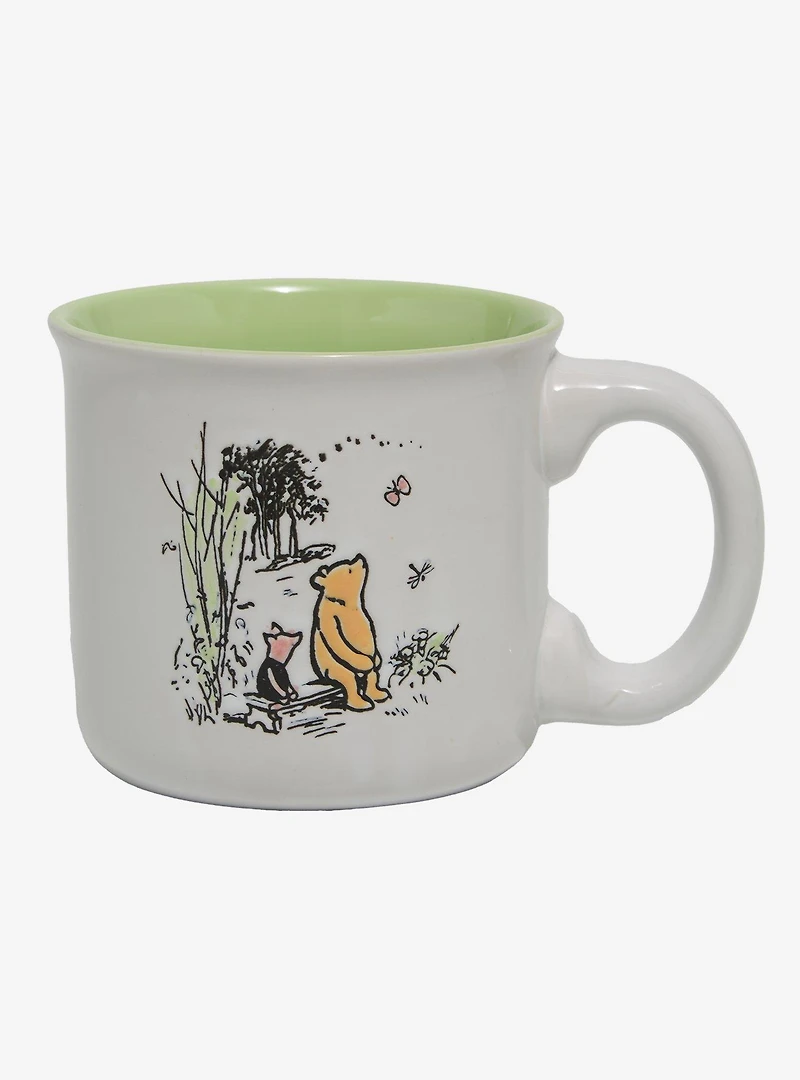 Life is Good Disney Winnie the Pooh Classic Piglet & Pooh Bear Mug