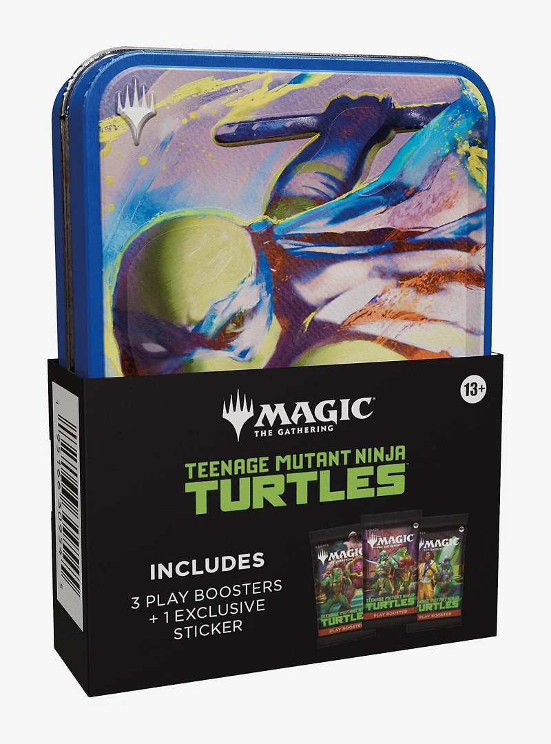 Magic: The Gathering x Teenage Mutant Ninja Turtles Play Booster Tin