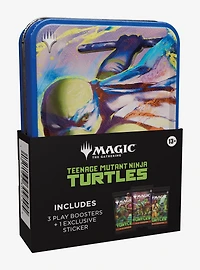 Magic: The Gathering x Teenage Mutant Ninja Turtles Play Booster Tin